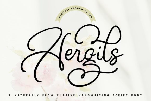 Aergils: Why This Script Font Makes Campaign Visuals Click