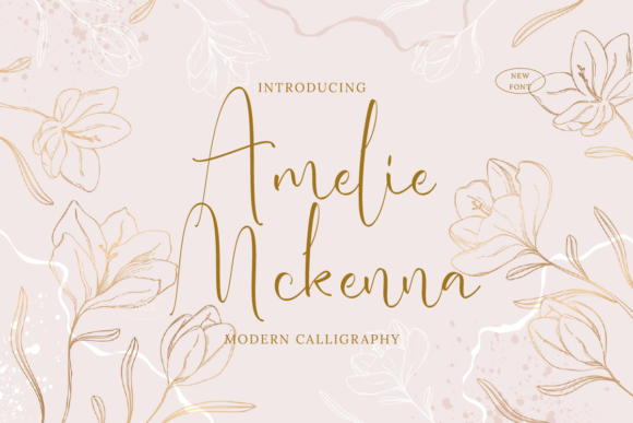 Amelie Mckenna: The Script Font That Strengthens Campaign Visuals