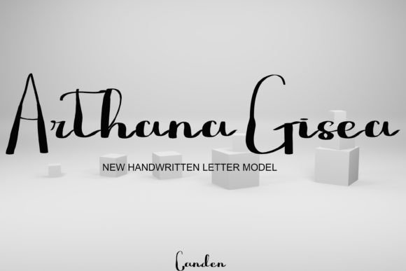 Arthana Gisea: A Handwritten Font Built for Small Business Branding