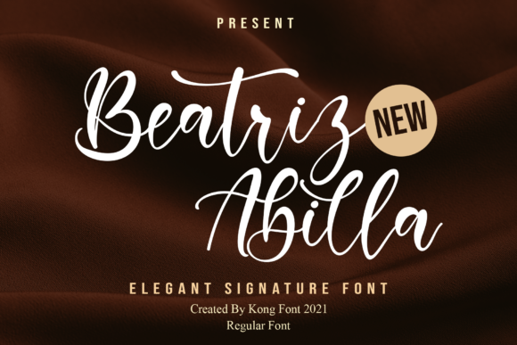 Beatriz Abilla: A Playful Handwritten Script Font for Crafters