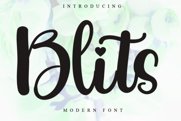 Blits: A Handwritten Font That Brings Warmth to Editorial Design