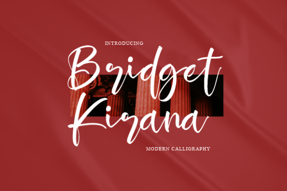 Bridget Kirana: A Script Font Built for Brand Storytelling
