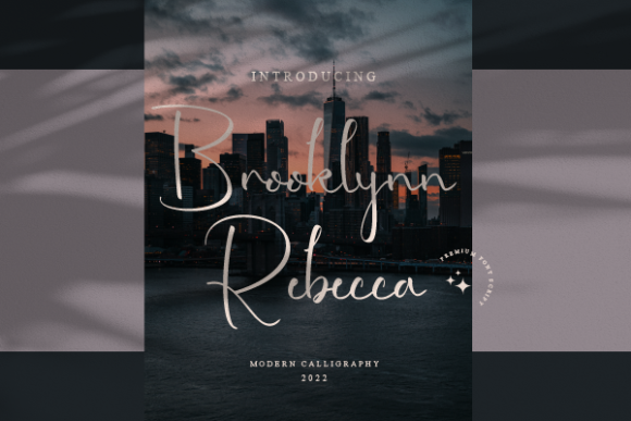 Brooklynn Rebecca: A Web Designer's Review of This Elegant Script Font