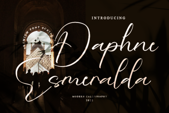 Daphne Esmeralda: A Script Font Built for Marketing That Moves