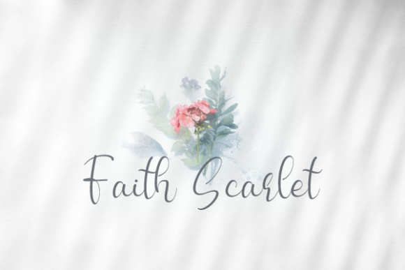 Faith Scarlet: A Handwritten Font That Elevates Brand Storytelling