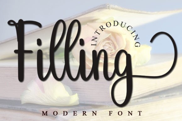 Filling: A Display Font That Elevates Your Online Brand
