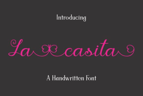 La Casita: A Handwritten Typeface with Editorial Warmth and Purpose