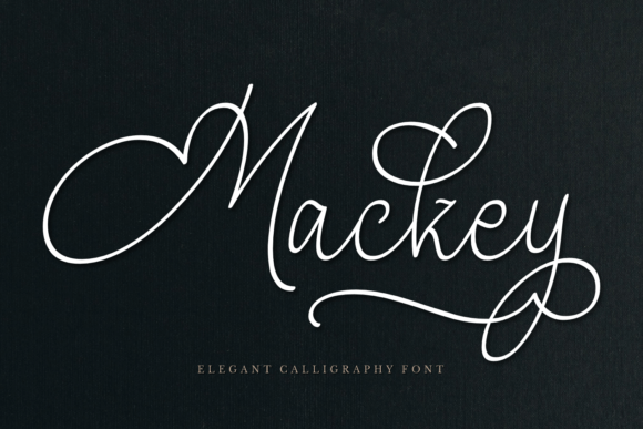 Mackey: A Romantic Script Font That Brings Editorial Projects to Life