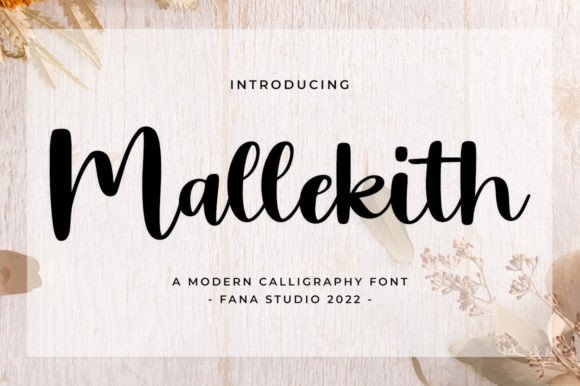 Mallekith: A Script Font That Balances Elegance and Modern Branding