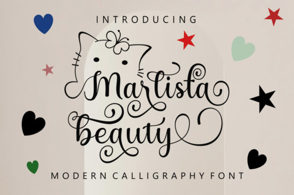 Marlista Beauty: A Script Font That Elevates Your Small Business Branding