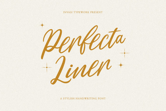 Perfecta Liner: A Handwritten Font That Elevates Real Branding Work