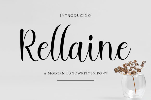 Rellaine Script Font: A Thoughtful Choice for Editorial Design