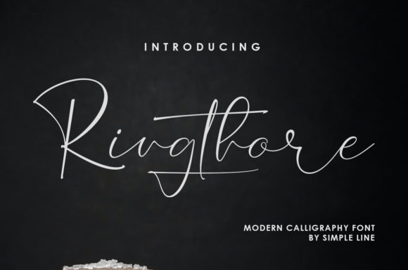 Ringthore Font: A Delicate Script for Thoughtful Editorial Design