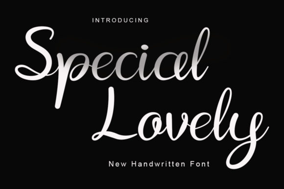 Special Lovely: A Script Font for Editorial Elegance