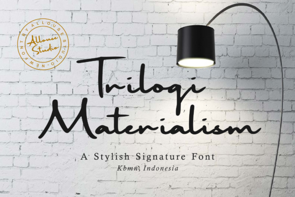 Trilogi Materialism Brings Script Style to Handmade Products