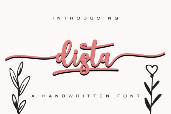 Why Dista Gives Small Brands a Handwritten Look That Actually Works