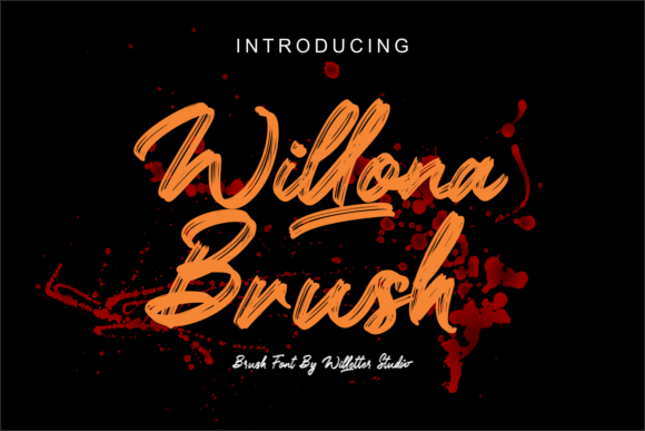 Willona Brush: A Brushed Handwritten Font for Bold Campaigns
